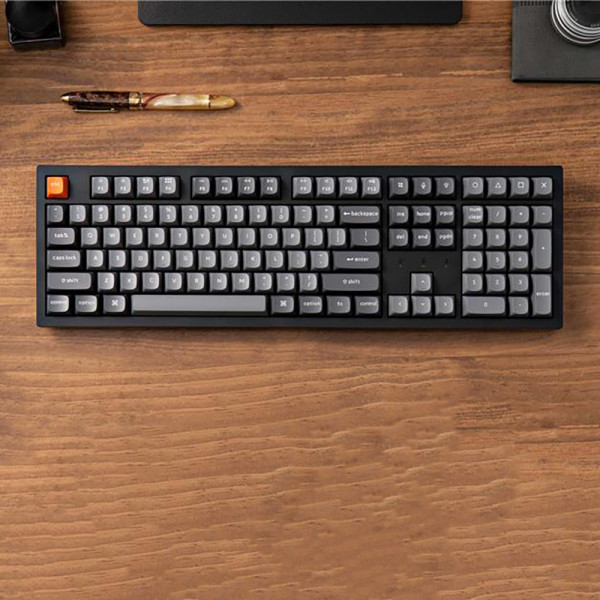 Keychron K10 Max QMK Wireless Black RGB Backlight (Keychron Super Banana Switch)